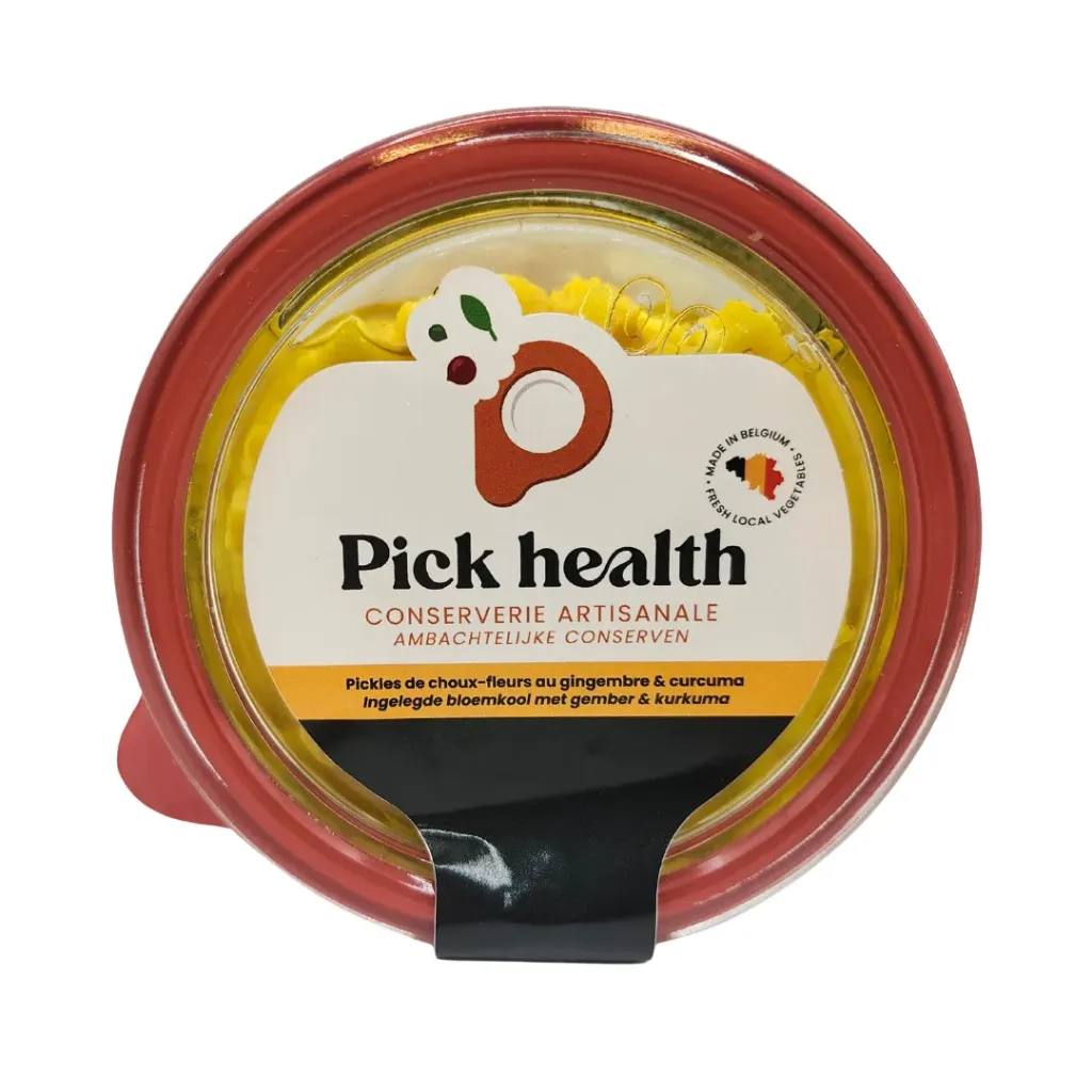 Pickles de choux-fleurs gingembre & curcuma