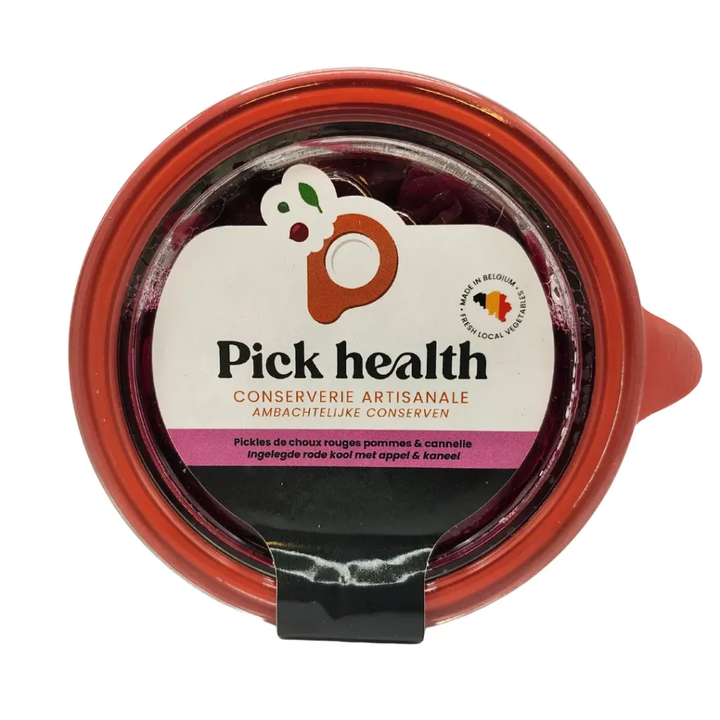 Pickles de choux rouges pommes & cannelle